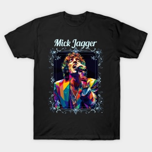 MICHAEL PHILIP JAGGER MUSICIAN FAN ART T-Shirt